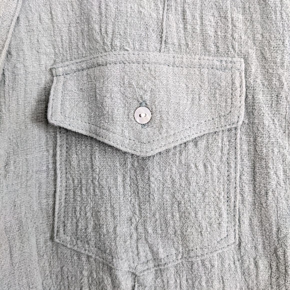 Lucky Brand Women's Button Down Long Sleeve Pocket Shirt - Picture 8 of 10